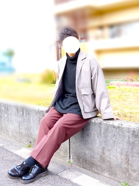 だぃすけさん（メンズ・170cm）の冬コーディネート