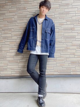 だぃすけさん(メンズ・170cm)の春コーディネート
