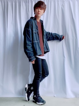 だぃすけさん（メンズ・170cm）の冬コーディネート