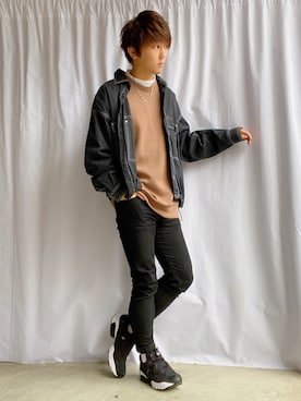 だぃすけさん（メンズ・170cm）の冬コーディネート