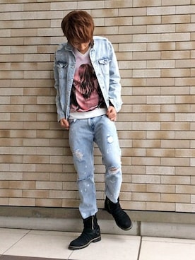 VENCE EXCHANGE MEN'S STAFFさん(メンズ・173cm)の春コーディネート