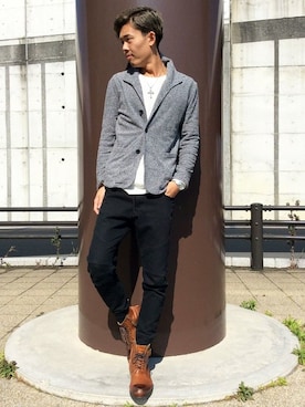 VENCE EXCHANGE MEN'S STAFFさん（メンズ・173cm）の春コーディネート
