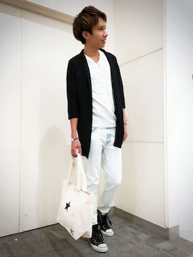 「VENCEEXCHANGE（ヴァンスエクスチェンジ）のアイテム」を使った、VENCE EXCHANGE MEN'S STAFFさん（メンズ・173cm）の秋コーディネート