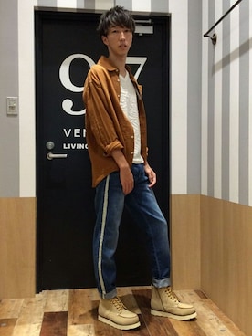 VENCE EXCHANGE MEN'S STAFFさん（メンズ・173cm）の秋コーディネート