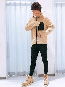 「ジョガーパンツ」｜VENCE EXCHANGE MEN'S STAFFさん（メンズ・173cm）の秋コーディネート