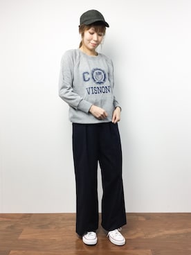 SUBさん（レディース・154cm）の冬コーディネート