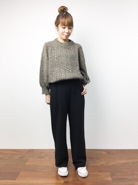 SUBさん（レディース・154cm）の冬コーディネート