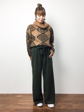 SUBさん（レディース・154cm）の冬コーディネート