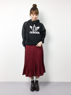 SUBさん（レディース・154cm）の冬コーディネート