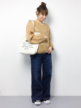 SUBさん（レディース・154cm）の冬コーディネート