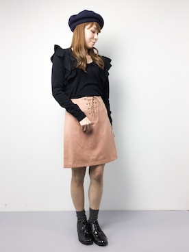 SUBさん（レディース・154cm）の冬コーディネート