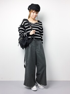 SUBさん（レディース・154cm）の冬コーディネート