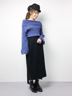 SUBさん（レディース・154cm）の冬コーディネート