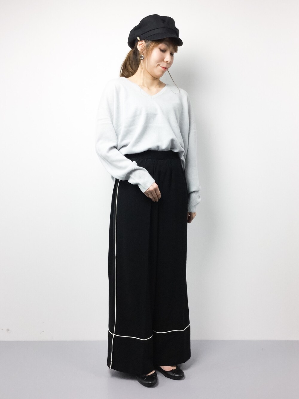 Spick&Span  pure cashmere Vプルオーバー Spick & Span（スピックアンドスパン）の「pure cashmere V プル