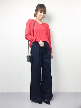 SUBさん（レディース・154cm）の冬コーディネート