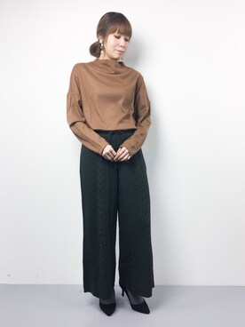 SUBさん（レディース・154cm）の冬コーディネート