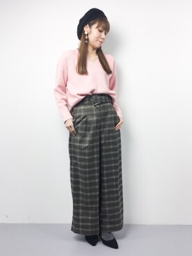 SUBさん（レディース・154cm）の冬コーディネート