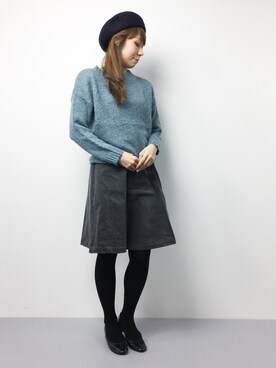 SUBさん（レディース・154cm）の冬コーディネート