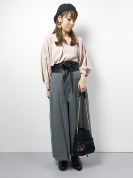 SUBさん(レディース・154cm)の冬コーディネート