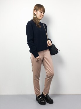 SUBさん（レディース・154cm）の冬コーディネート
