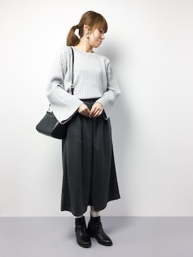 SUBさん（レディース・154cm）の冬コーディネート