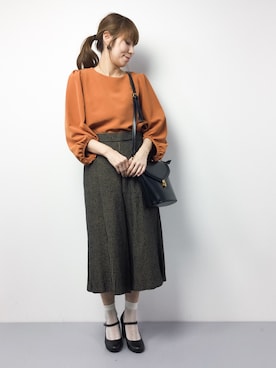 SUBさん（レディース・154cm）の冬コーディネート
