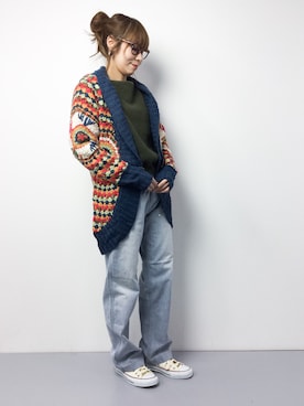SUBさん（レディース・154cm）の冬コーディネート