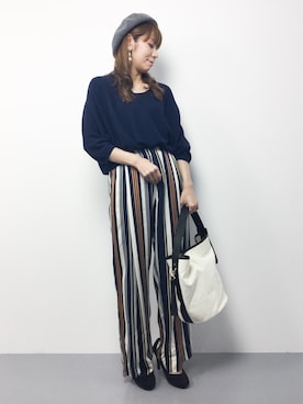 SUBさん（レディース・154cm）の冬コーディネート