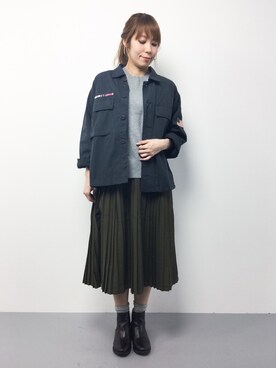 SUBさん（レディース・154cm）の冬コーディネート