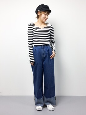 SUBさん（レディース・154cm）の冬コーディネート