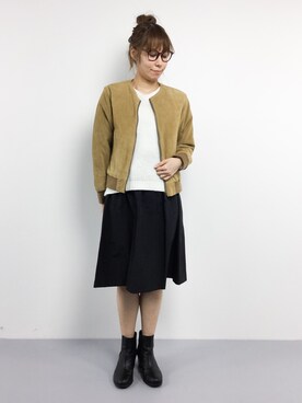 SUBさん(レディース・154cm)の冬コーディネート