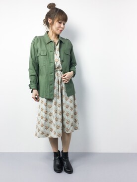 SUBさん（レディース・154cm）の冬コーディネート