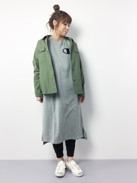 SUBさん（レディース・154cm）の冬コーディネート