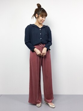 SUBさん（レディース・154cm）の春コーディネート