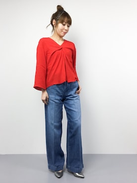 SUBさん（レディース・154cm）の春コーディネート