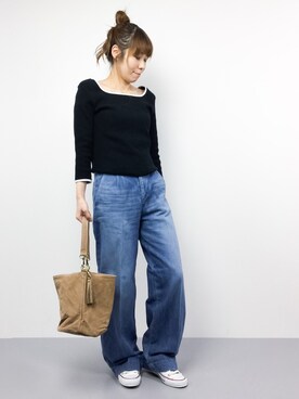 SUBさん（レディース・154cm）の春コーディネート