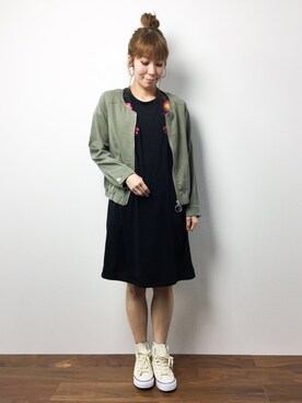 SUBさん（レディース・154cm）の春コーディネート