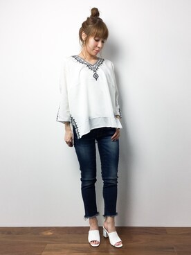 SUBさん（レディース・154cm）の春コーディネート