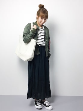 SUBさん（レディース・154cm）の春コーディネート