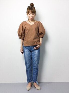 SUBさん（レディース・154cm）の春コーディネート