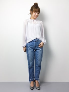 SUBさん（レディース・154cm）の春コーディネート