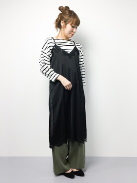 SUBさん（レディース・154cm）の春コーディネート