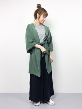 SUBさん(レディース・154cm)の春コーディネート