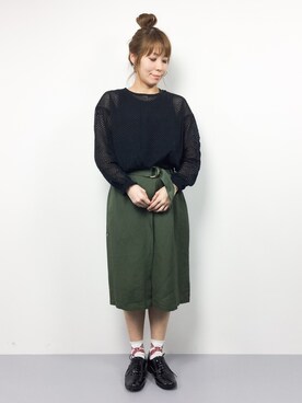 SUBさん（レディース・154cm）の春コーディネート