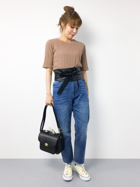 SUBさん（レディース・154cm）の春コーディネート