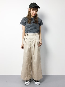 SUBさん（レディース・154cm）の春コーディネート