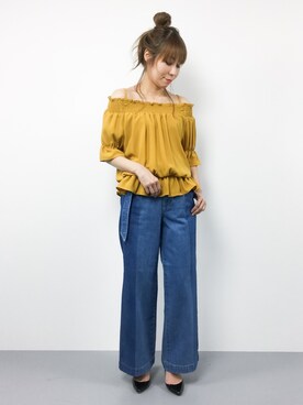 SUBさん（レディース・154cm）の春コーディネート
