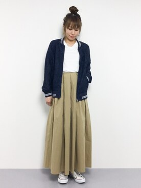 SUBさん(レディース・154cm)の春コーディネート