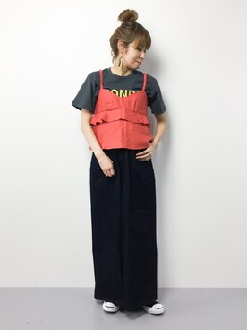 SUBさん（レディース・154cm）の春コーディネート