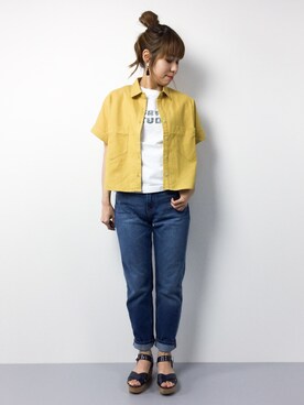 SUBさん(レディース・154cm)の春コーディネート